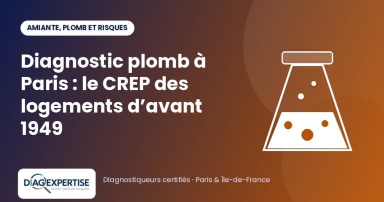 Diagnostic plomb à Paris : le CREP des logements d’avant 1949