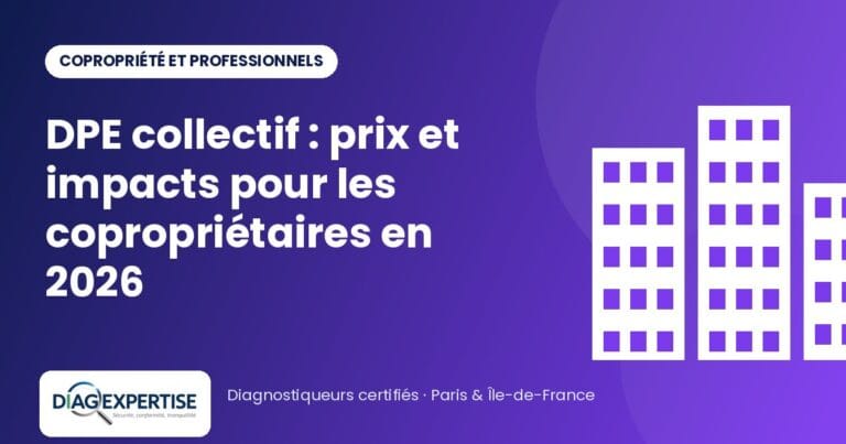 DPE collectif : prix et impacts pour les copropriétaires en 2026