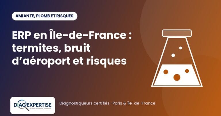 ERP en Île-de-France : termites, bruit d’aéroport et risques