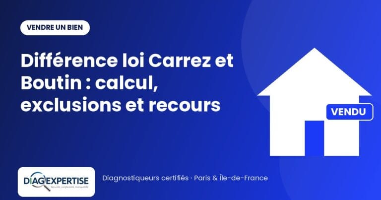 Différence loi Carrez et Boutin : calcul, exclusions et recours